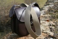 CARTRIDGE BAG Leather fast loader bag holds 125 cartridges