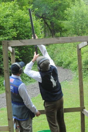 Practicing at the Shooting School