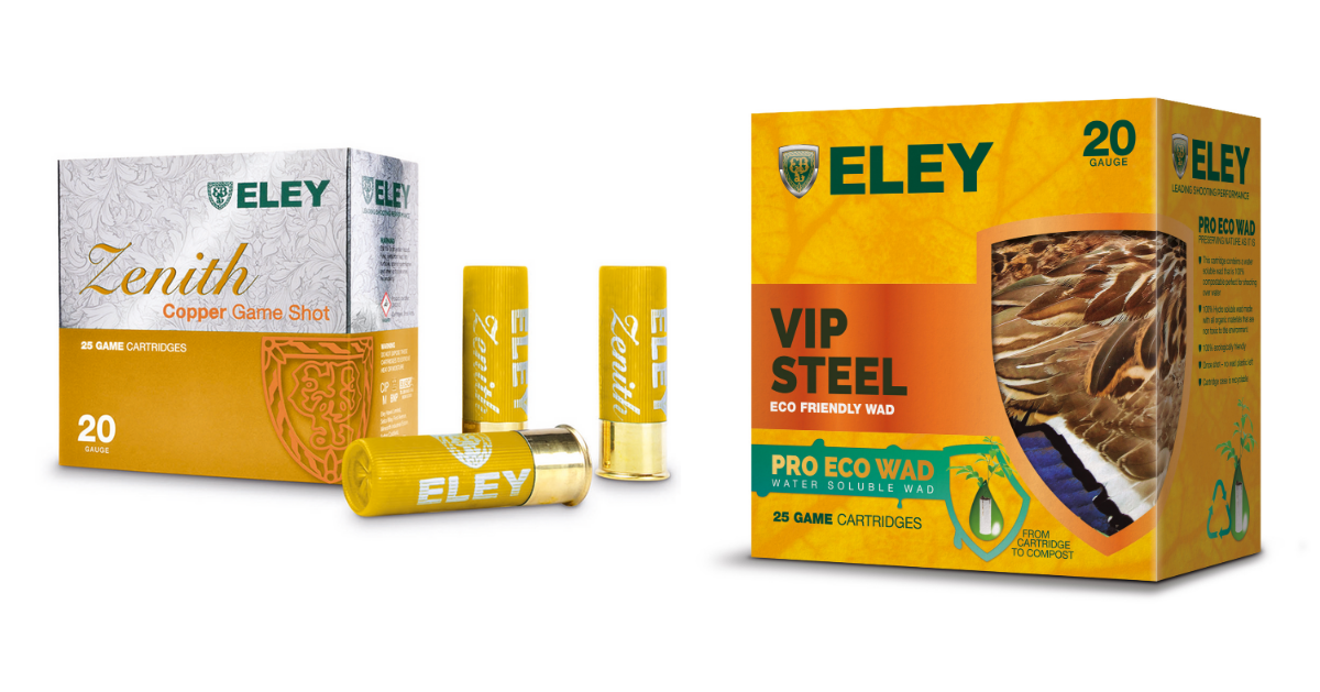 2020 vision two new 20 bore shells from Eley GunsOnPegs